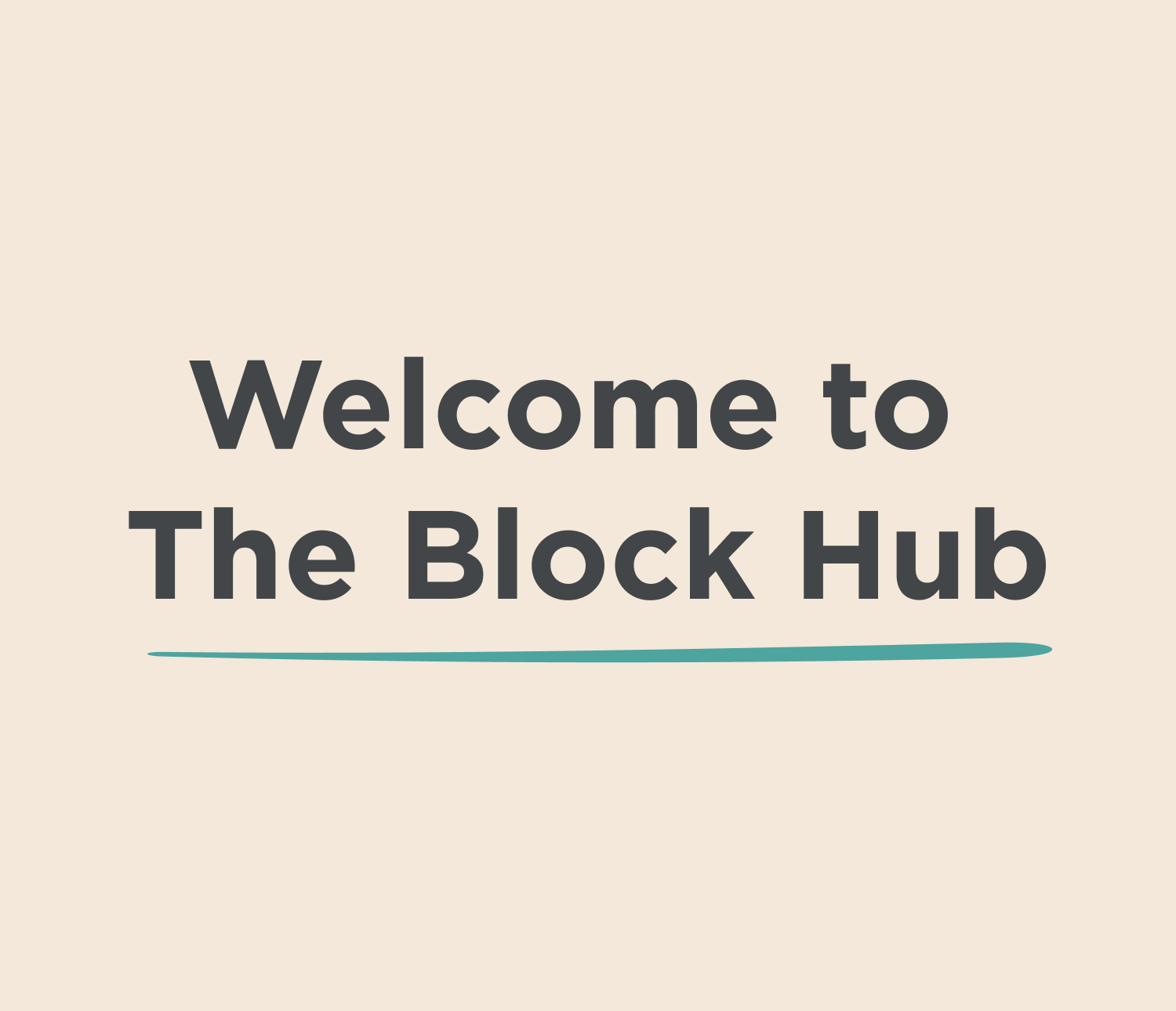 Welcome to the block AU hub